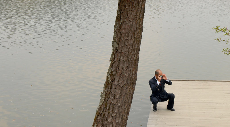 Fotografie am Rande des Geschehens